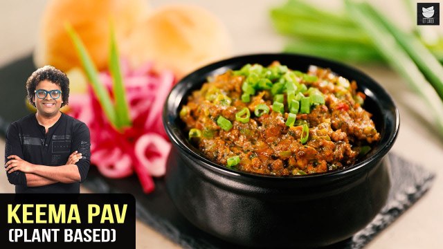 Keema Pav (Plant Based) | Veg Keema Masala | Street-Style Keema Pav | Keema Pav Recipe By Varun