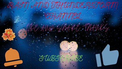 HEAVY RAINFALL AND MESMARIZING SOUND OF RAIN