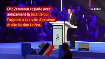 Présidentielle 2022 : Éric Zemmour raille la « panique » qui règne au sein du RN