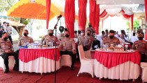 Kapolda Aceh Tinjau Vaksinasi Massal Booster Bagi Anggota Polri di Taman Seni Budaya