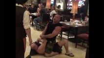 Ex-UFC Fighter Matt Serra Subdues Out Of Control Drunk Man In Las Vegas Restaurant