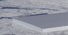 NASA Discovers Bizarre, Perfectly Rectangular Iceberg In Antarctica