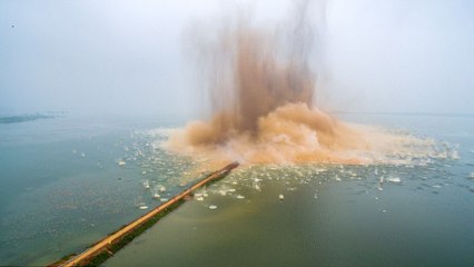 The Chinese Military Took Drastic Action To Prevent Flooding - And The Footage Is Incredible