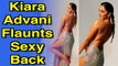 Kiara Advani sizzles in sexy backless outfit