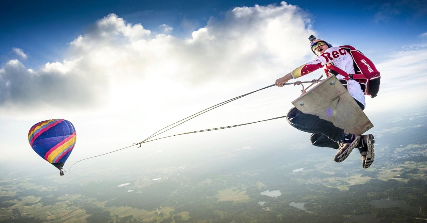 Red Bull Has Created Yet Another Extreme Sports Spectacle This Time With Swings