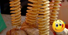 He Made These Spiral Potato Snacks At Home And Everyone Loved Them