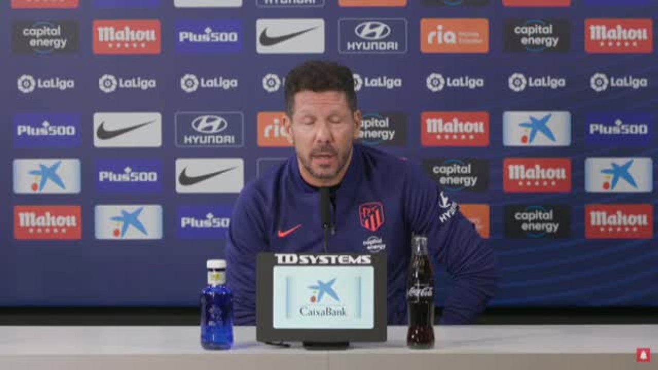 Simeone sobre Xavi Hernández: "Tiene muchísimas herramientas para seguir manteniendo el estilo del Barça"