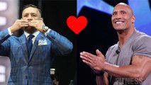 The Rock Can't Stop Singing The Praises Of Conor McGregor