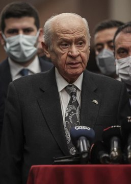 MHP Genel Başkanı Bahçeli: Sayın Cumhurbaşkanı ve muhterem eşine geçmiş olsun dileklerimi iletiyorum.