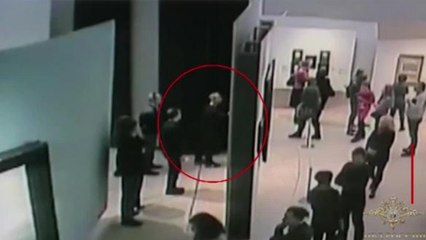 In Moscow, This Thief Carried Out An Art Heist In Plain Sight