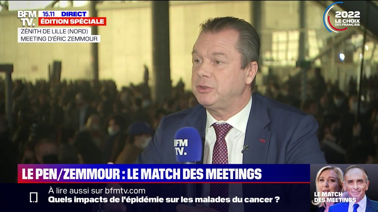 Pour le porte-parole de la campagne d'Éric Zemmour, "le temps de la compétition [avec Marine Le Pen] est derrière nous"