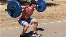 This Unbelievable Fitness Influencer Does Squats Whilst On A Longboard