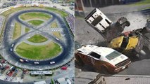 This Is The Figure 8 - The Unique Race Track Where Cars Have To Cross Each Other (VIDEO)