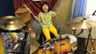 This 8-Year-Old Girl Is An Insanely Good Drummer