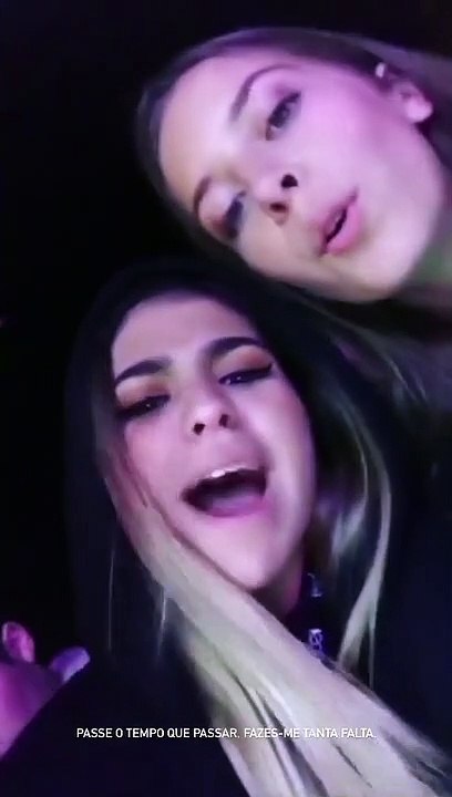 Bárbara Bandeira revela imagens inéditas com Sara Carreira