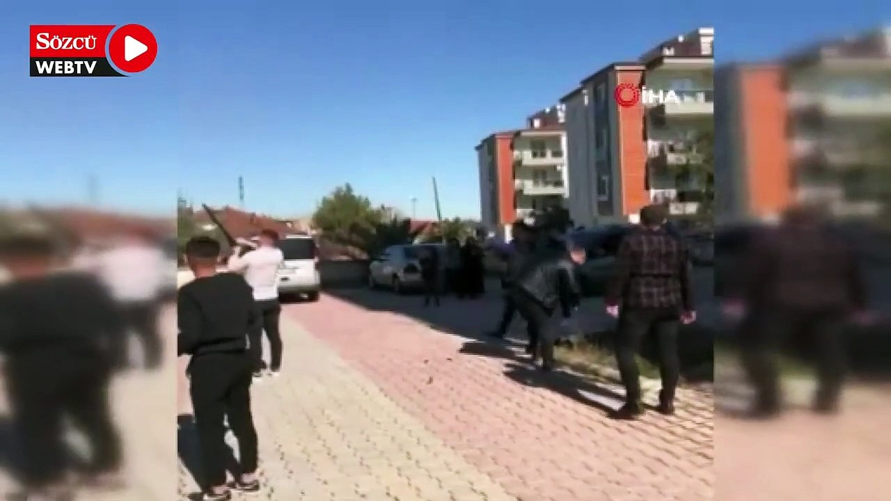 Asker eğlencesinde dehşete düşüren görüntüler