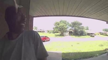 He Rang His Friend's Doorbell And Was Greeted By A Snake To The Face