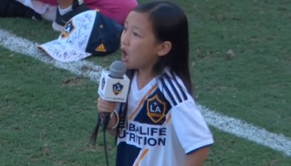 The Crowd Was Left Speechless After This Young Girl’s Version Of The American Anthem