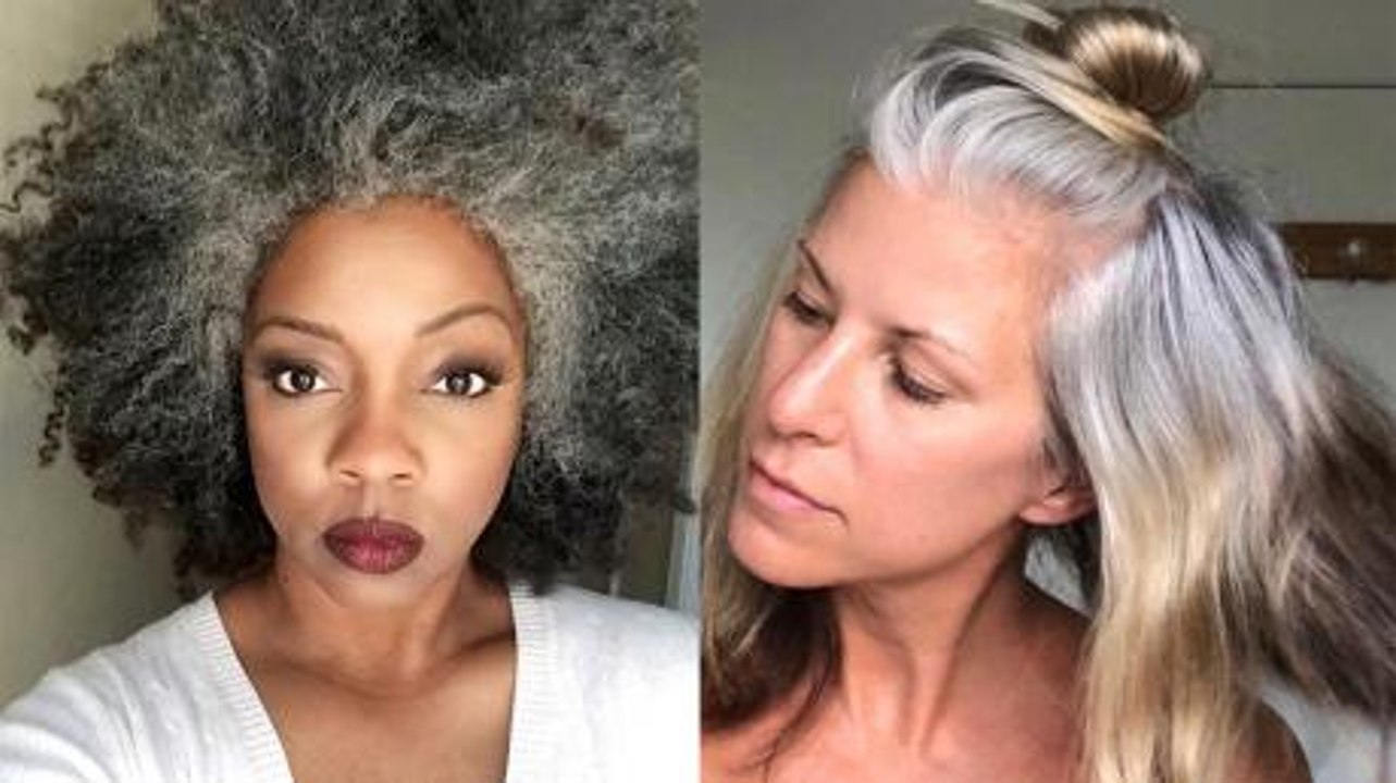 These Women Are Posting Pictures Of Their Grey...