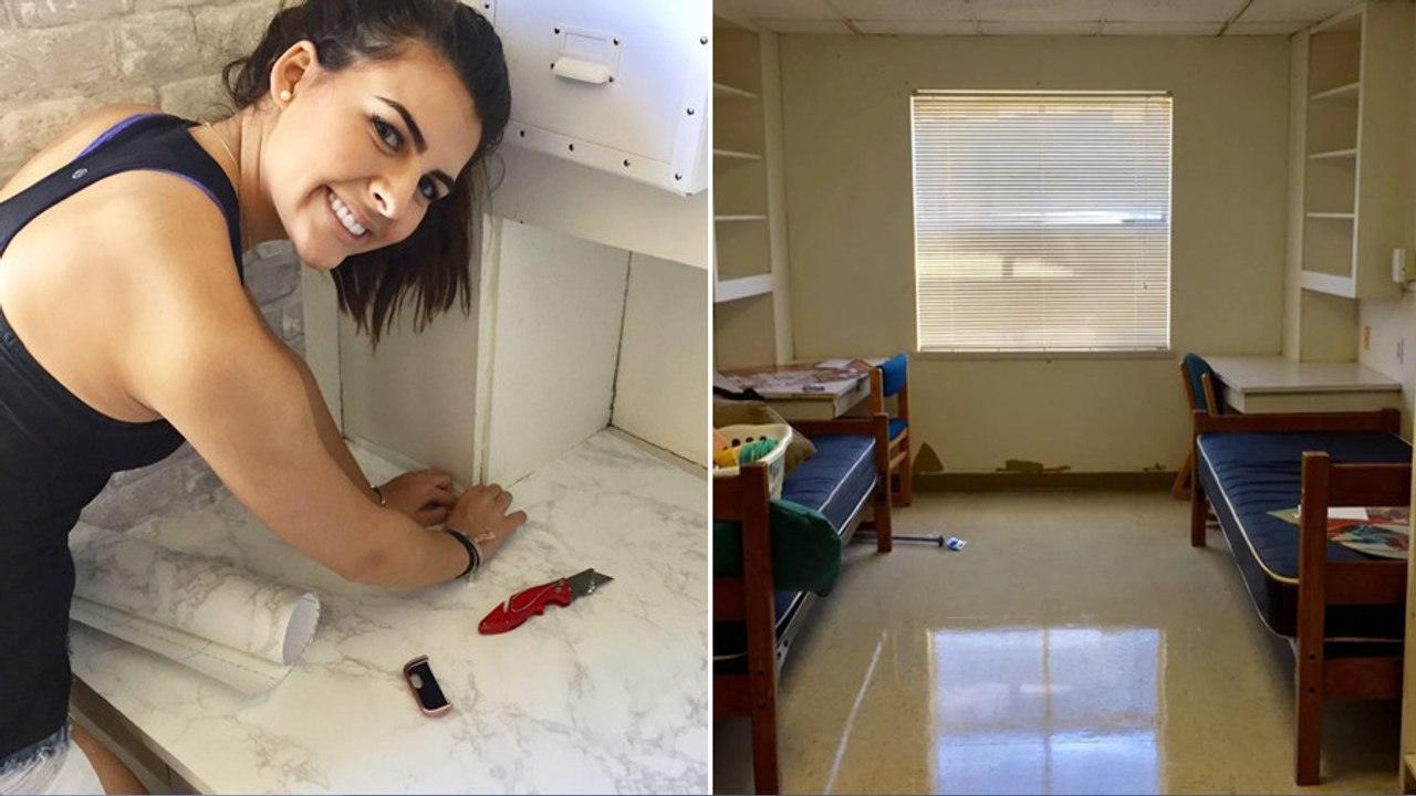 After Just A Few Days Work, This Student Bedroom Is Totally Unrecognisable