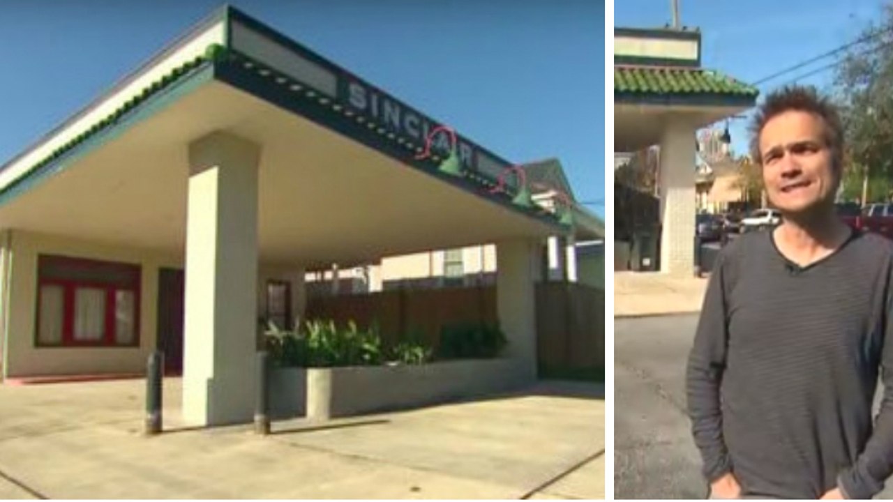 This Father And Son Live In A Petrol Station And You'll Never Believe What's Inside.