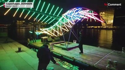 Europe's largest light festival marks end to pandemic darkness in Copenhagen