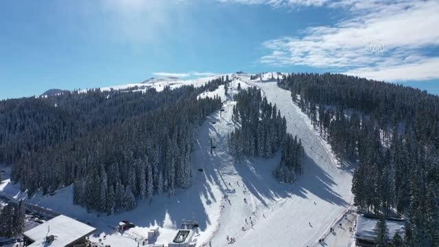 KASTAMONU - Yurduntepe Kayak Merkezi'nde yoğunluk