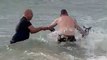 Heartwarming Moment Police Officers Rescue Kangaroo From Drowning In The Sea