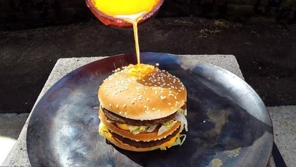 He Poured Molten Copper Over A Big Mac And Something Extraordinary Happened