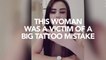This influencer's new tattoo got lost in translation