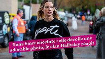 Ilona Smet enceinte : elle dévoile une adorable photo, le clan Hallyday réagit