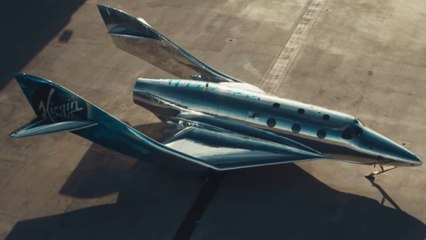 Here is virgin galactic's new tourism spacecraft