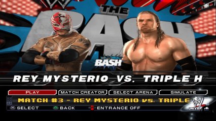 WWE SmackDown! vs. Raw 2011 Rey Mysterio vs Triple H