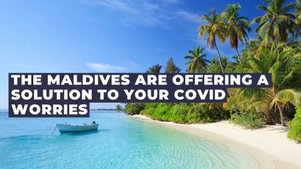 The Maldives are offering a twin-jab holiday package