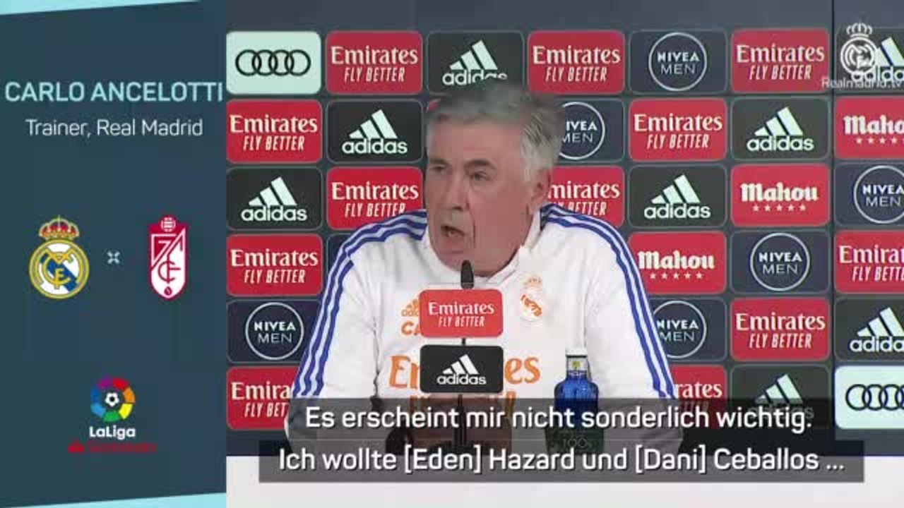 Ancelotti zu Bale-Eklat: "Habe es nicht gesehen"