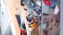 Veja imagens; Câmera de segurança flagra furto em loja no centro de Cascavel