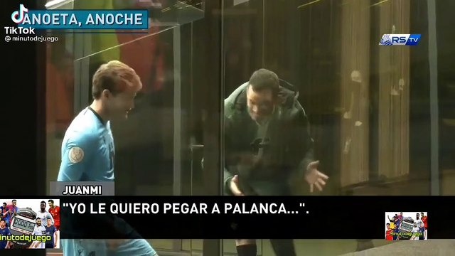 La charla de Remiro y Juanmi tras el Real Sociedad-Real Betis de Copa en Anoeta