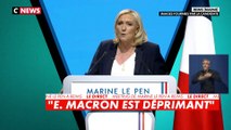 Marine Le Pen : «Les femmes et les jeunes filles craignent aujourd'hui l'espace public devenu dans certaines villes un lieu de harcèlement permanent»
