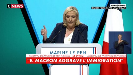 Marine Le Pen : «Aucun clandestin ne sera plus régularisé»