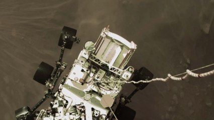 NASA has released the first photos of Perseverance on Mars