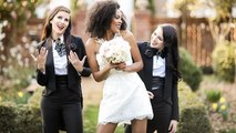 These Bridesmaids Are Skipping The Traditional Dress For Something Way More Stylish...