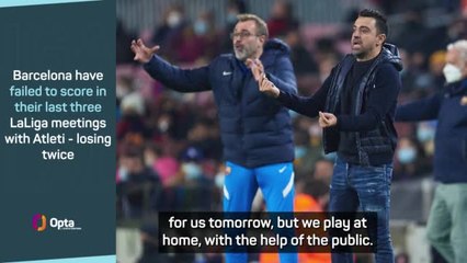 Three points against Atleti are crucial - Xavi