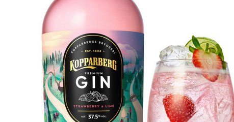 Kopparberg Are Now Doing Pink Strawberry And Lime Flavour Gin