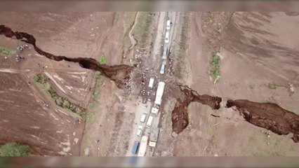 The African continent is slowly splitting in two