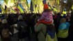 Miles de ucranianos exigen a Putin el fin de la agresión en las calles de Járkov
