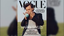 Harry Styles makes history of the cover of American Vogue
