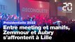 Présidentielle 2022 : Entre meeting et manifs, Zemmour et Aubry s'affrontent à Lille
