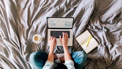 How to work from your bed without hurting your back