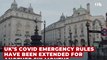 Emergency COVID laws extended for another six months