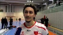 Interview maritima: Thomas Cometto après la victoire de Martigues Handball contre Saint-Flour